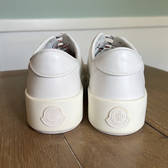 New Rare Moncler white Promyx sneakers 40 made in Italy.  Sold out everywhere. - Picture 10 of 14